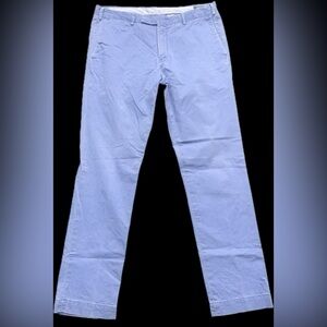 Polo Ralph Lauren Stretch Slim Fit Men’s Blue Chino Pants - Size 33x31